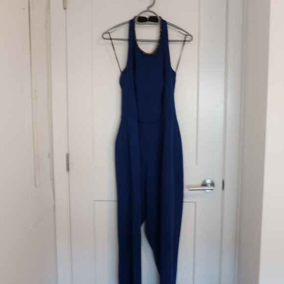 Beaded Neck Jumpsuit - Picture 4 of 4